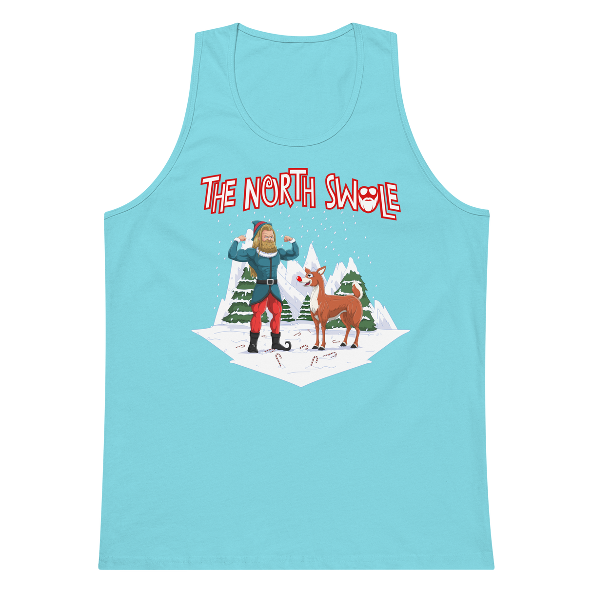 The North Swole Premium Tank Top