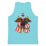 Flexing Bald Eagle Premium Tank Top