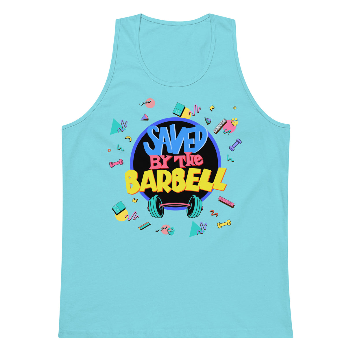 Saved By The Barbell Premium Tank Top