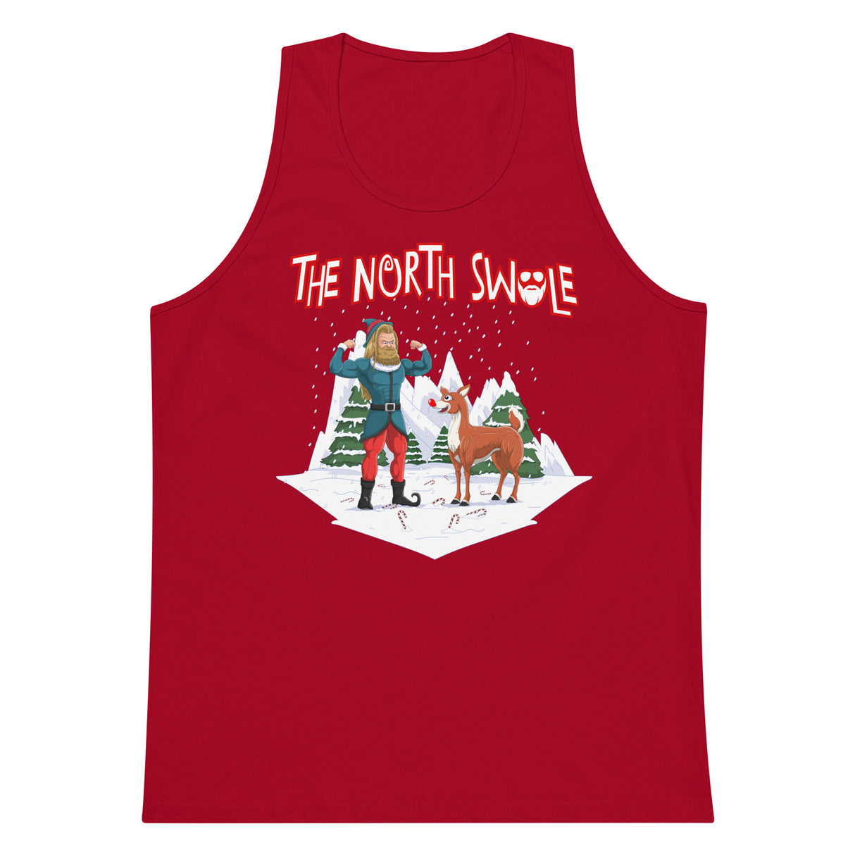 The North Swole Premium Tank Top