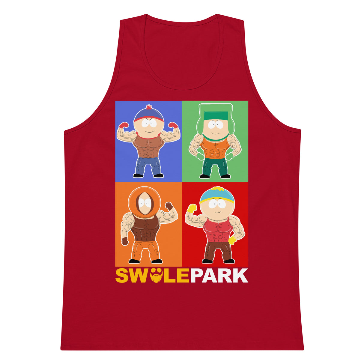 Swole Park Premium Tank Top