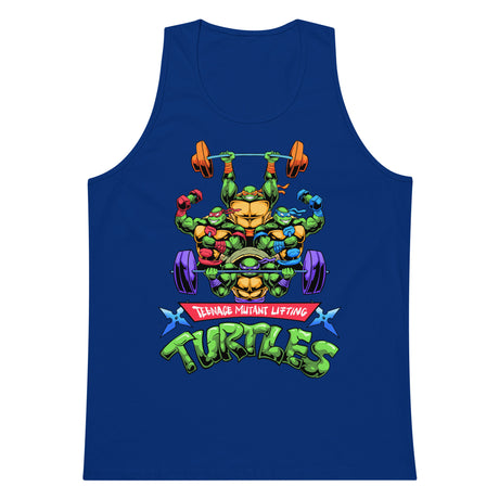 Teenage Mutant Lifting Turtles Premium Tank Top