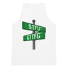 Corner of STFU and GTTFG Premium Tank Top