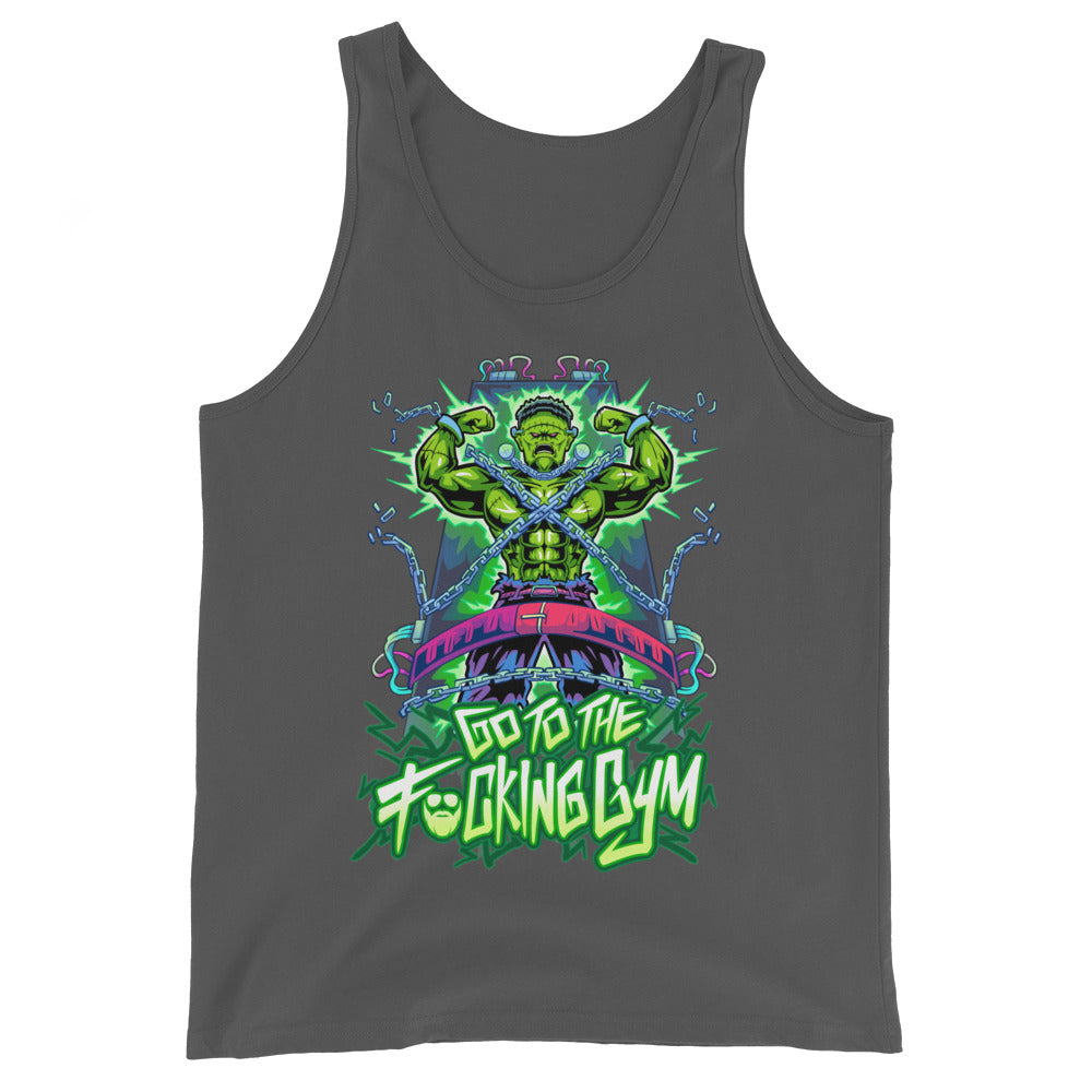 Frankenstein Go To The F*cking Gym Tank Top