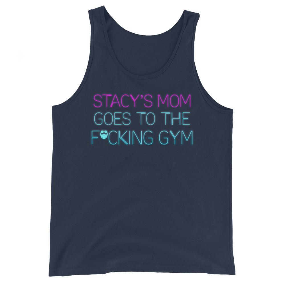 Stacy's Mom Goes To The F*cking Gym Tank Top