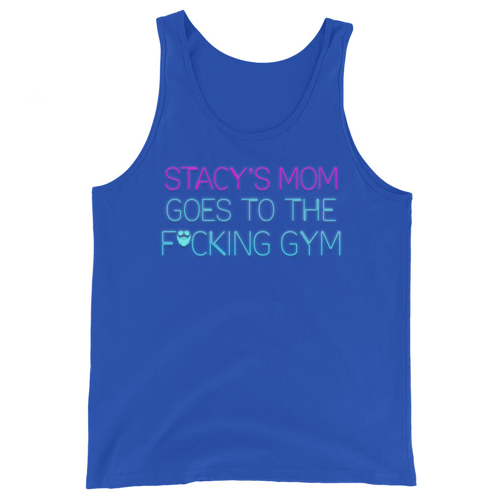 Stacy's Mom Goes To The F*cking Gym Tank Top