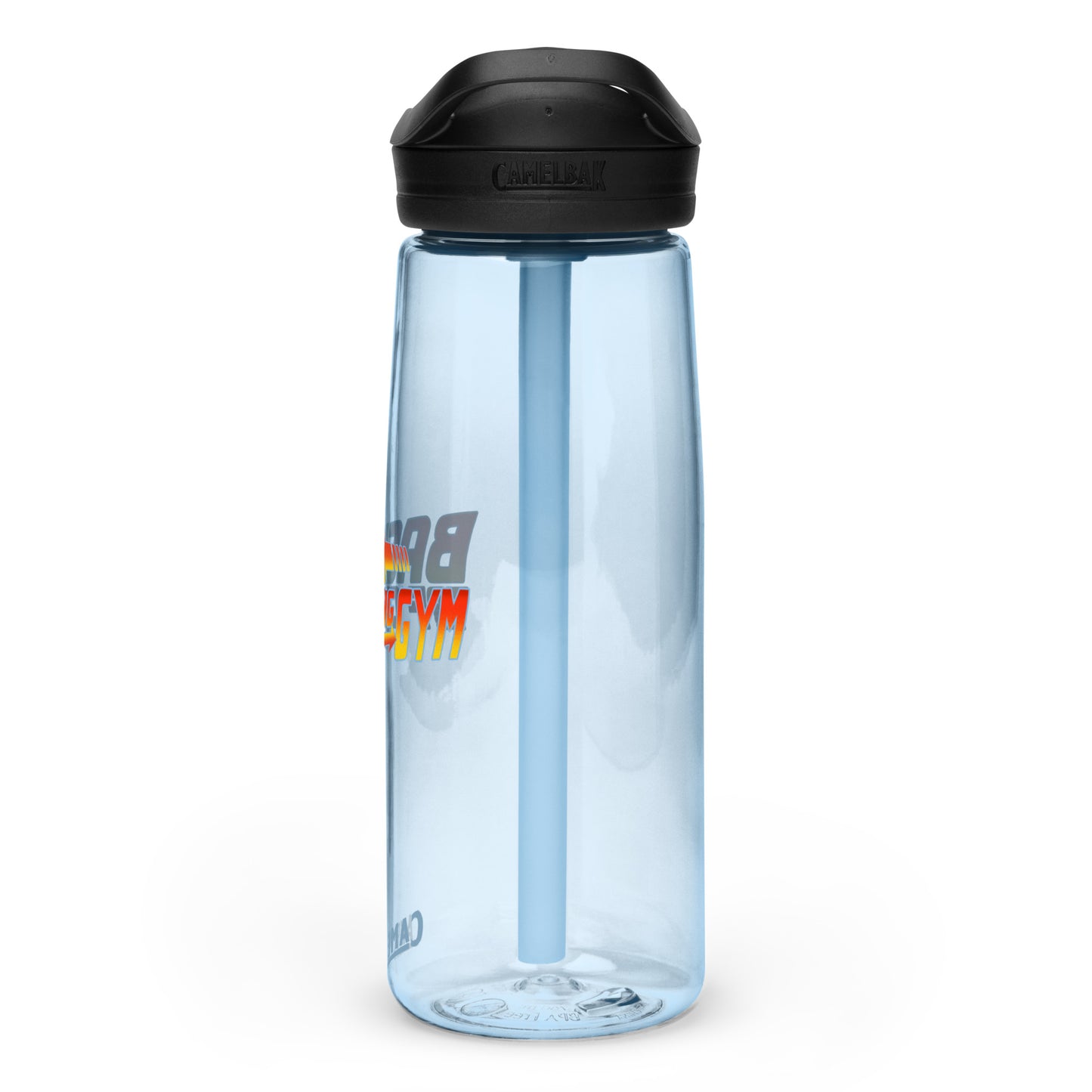 Back To The F*cking Gym (Text) Water Bottle