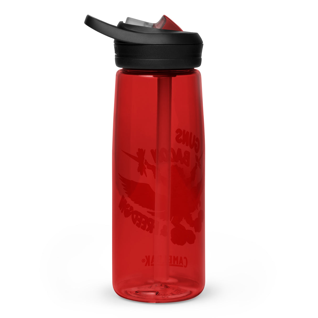 Guns, Bacon & Freedom (Image) Water Bottle