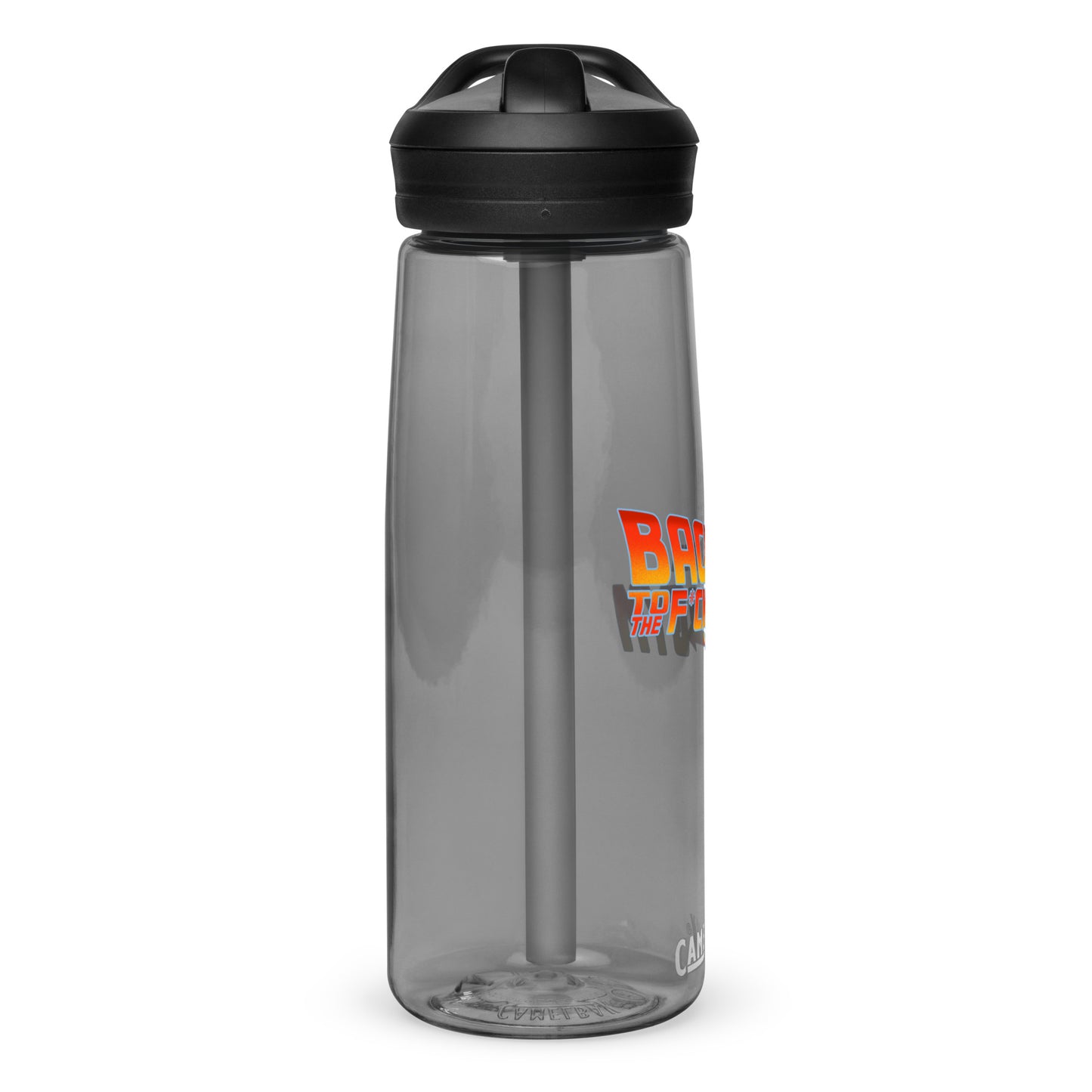 Back To The F*cking Gym (Text) Water Bottle