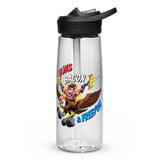 Guns, Bacon & Freedom (Image) Water Bottle