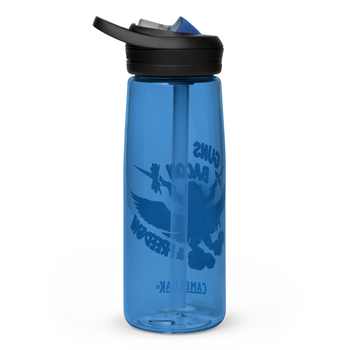 Guns, Bacon & Freedom (Image) Water Bottle