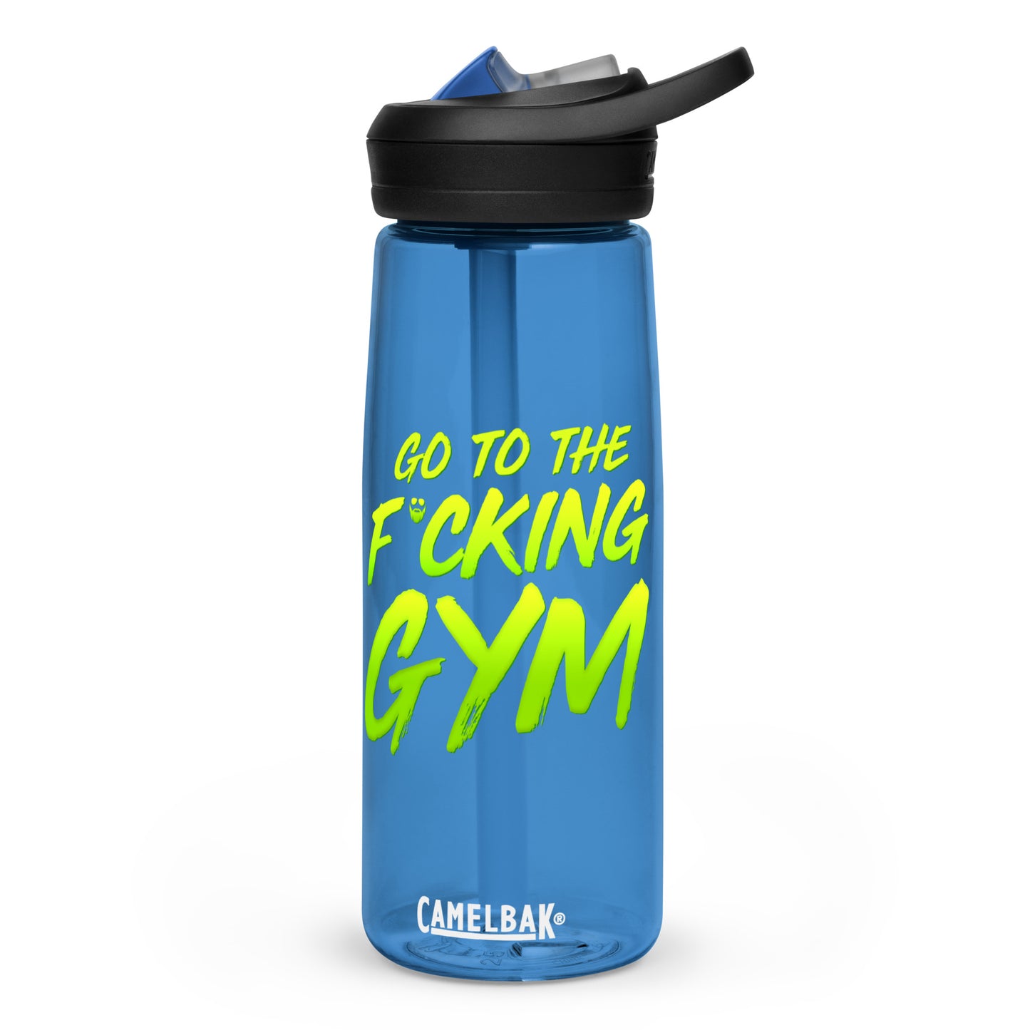 Go To The F*cking Gym Green Water Bottle