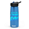 Go To The F*cking Gym Blue Water Bottle