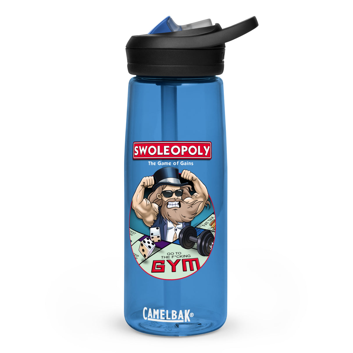 Swoleopoly Water Bottle