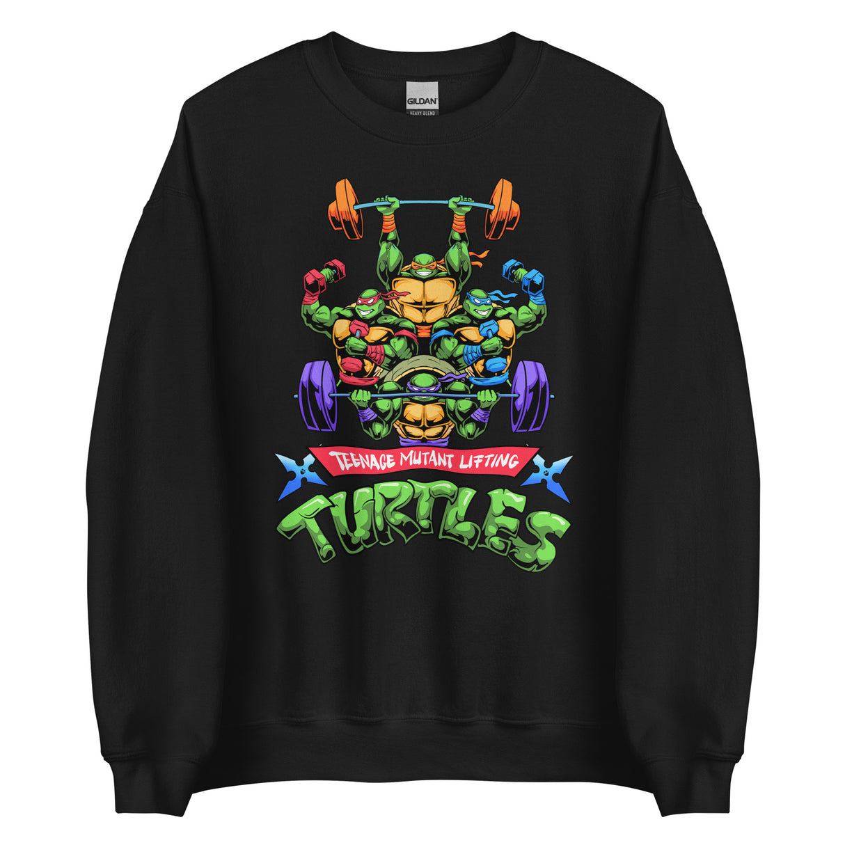 Teenage Mutant Lifting Turtles Sweatshirt