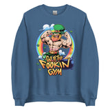 Leprechaun Go To The Fookin Gym Sweatshirt