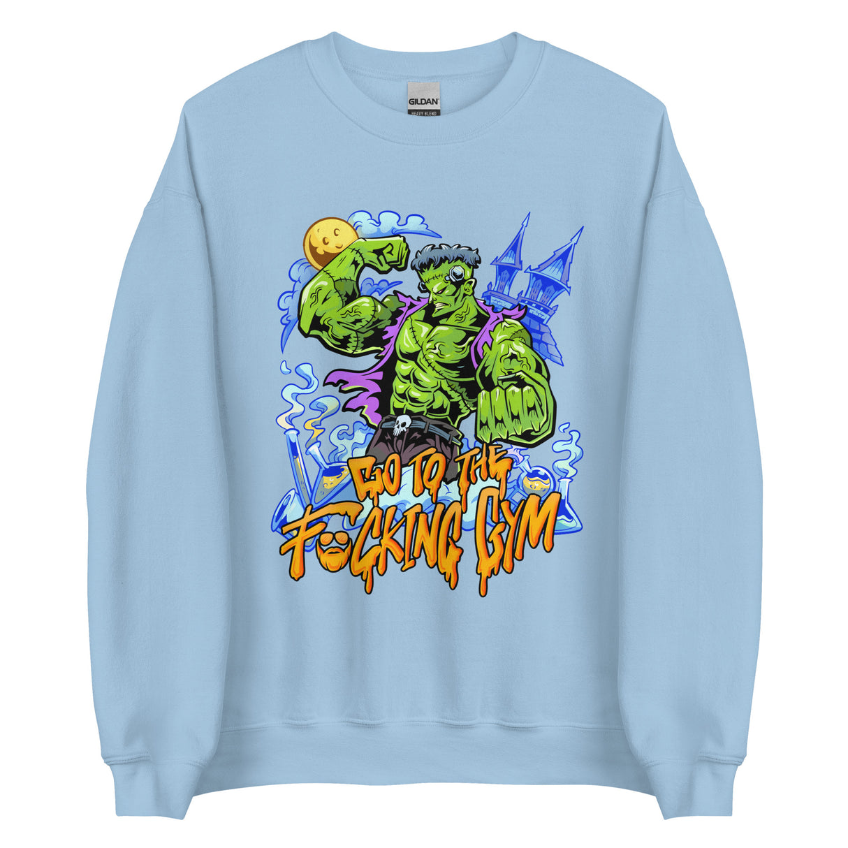 Frankenstein Go To The F*cking Gym Sweatshirt