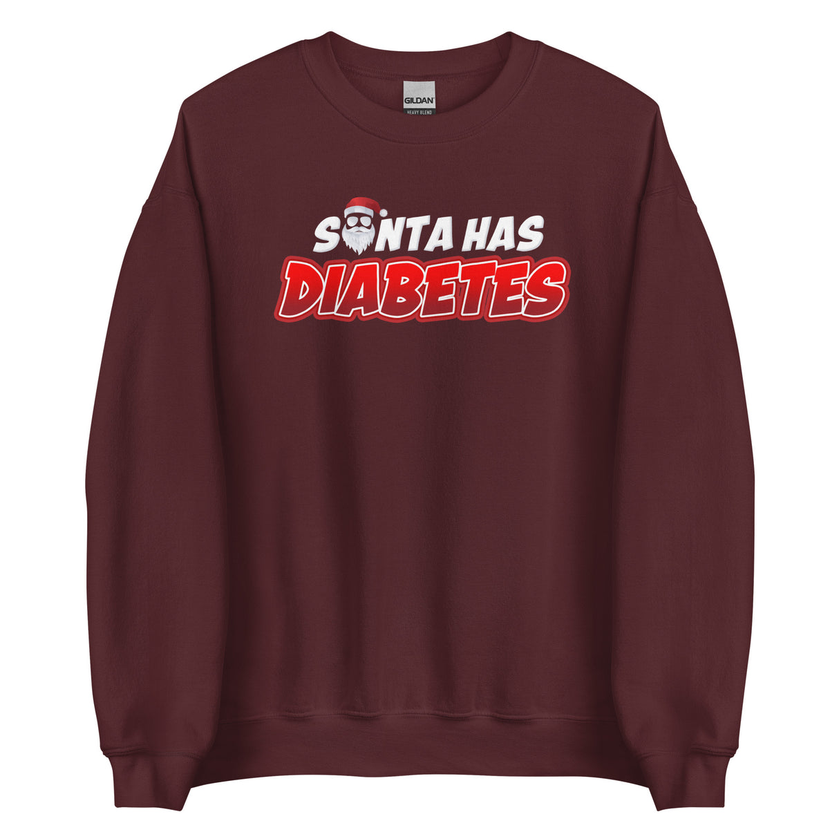 Santa Has Diabetes Sweatshirt