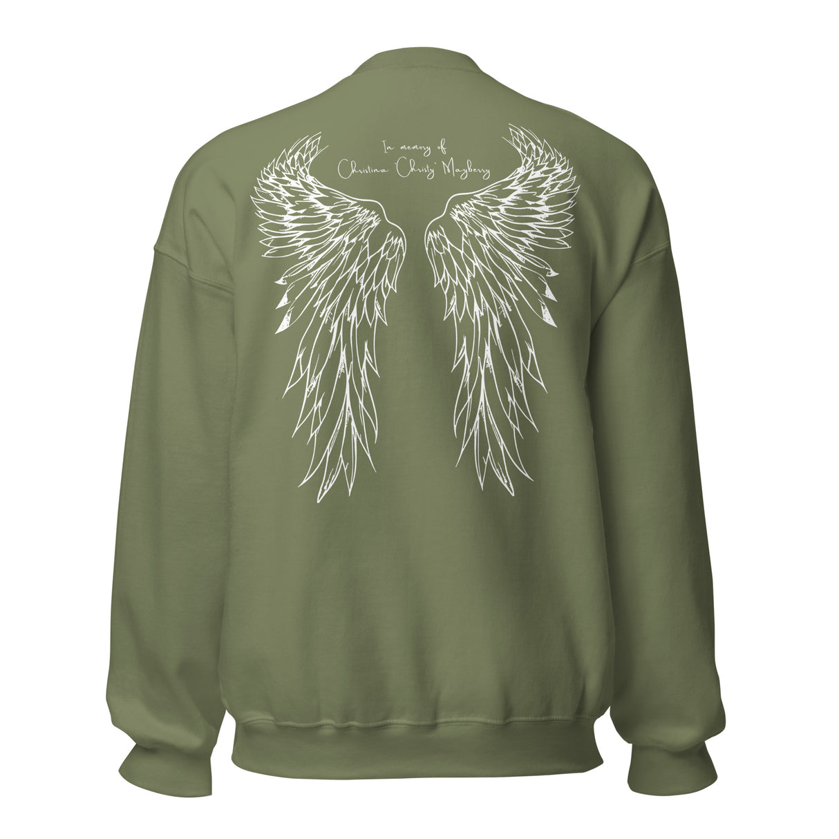 Even Heaven Has Leg Days (in memory of Christina "Christy" Mayberry) Sweatshirt