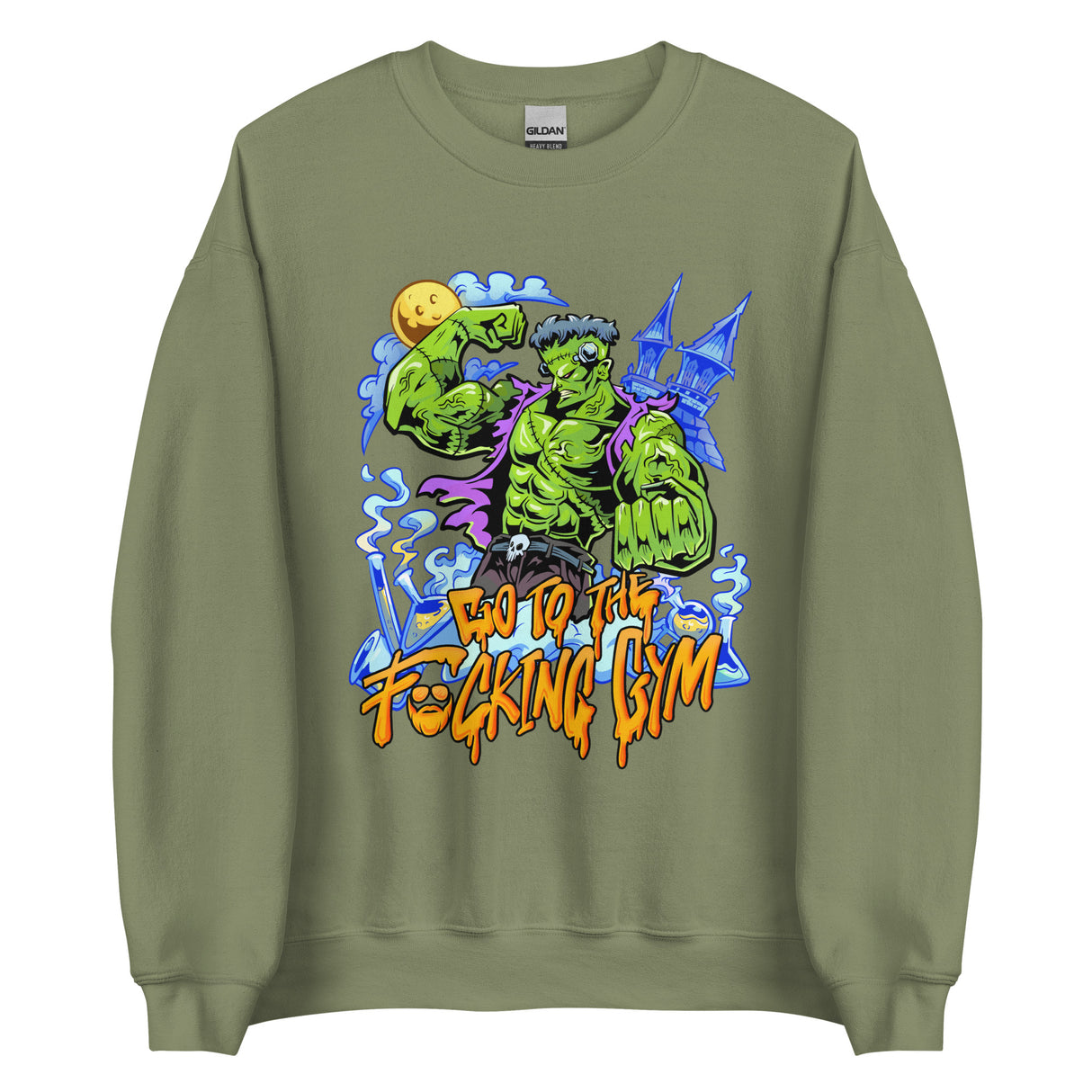 Frankenstein Go To The F*cking Gym Sweatshirt