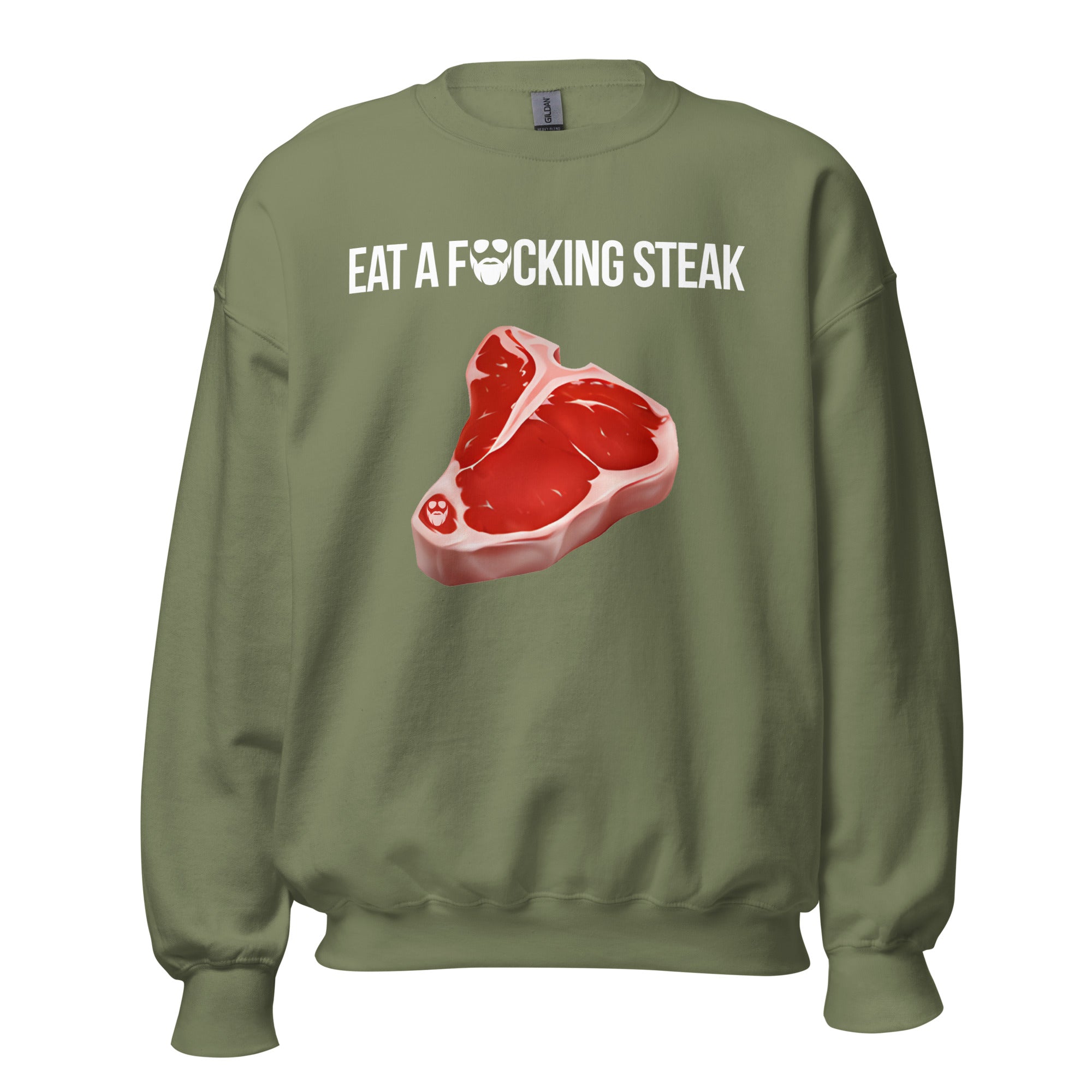 Steak sweatshirt outlet