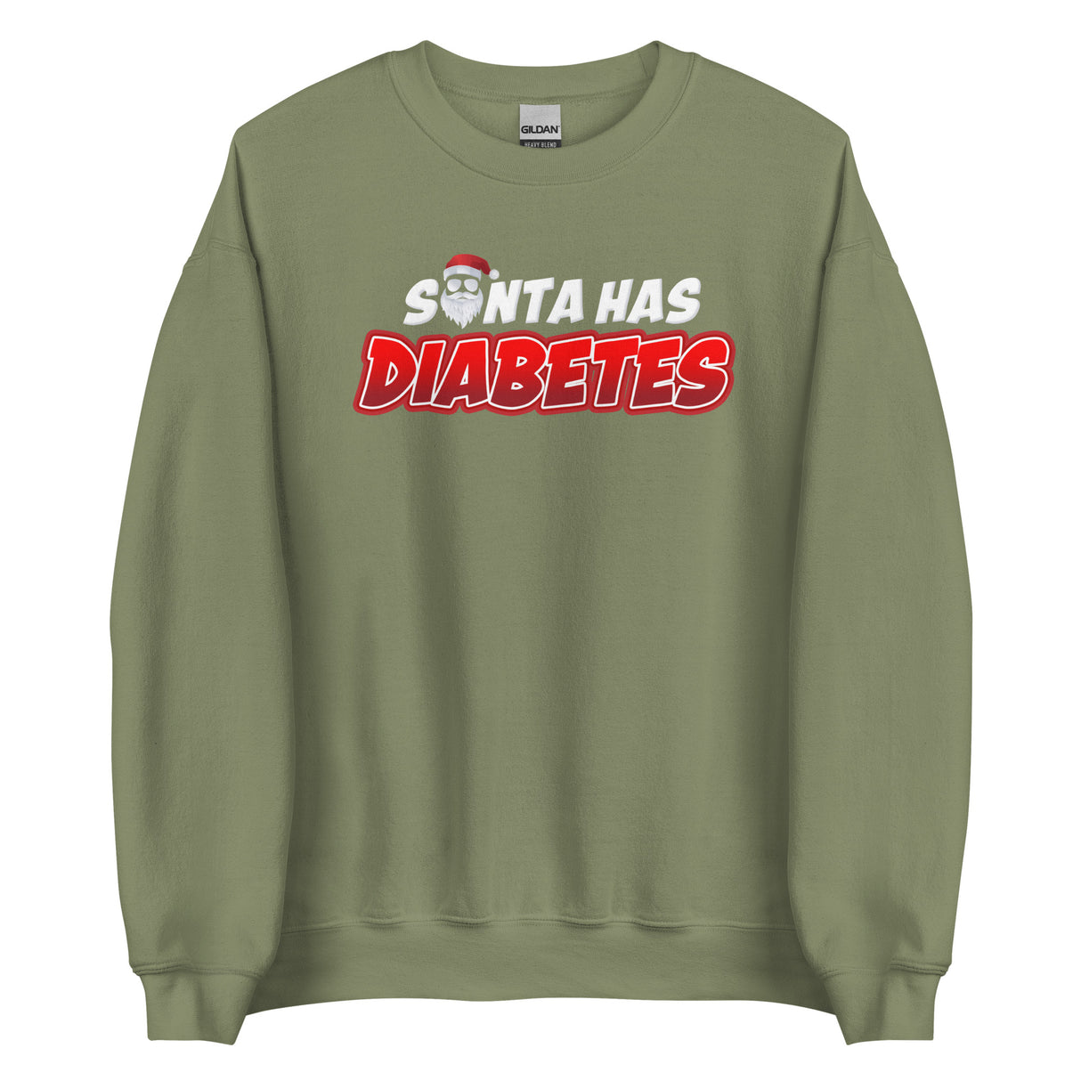 Santa Has Diabetes Sweatshirt