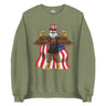 Flexing Bald Eagle Sweatshirt