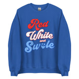 Red, White and Swole (Groovy) Sweatshirt