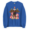 Flexing Bald Eagle Sweatshirt