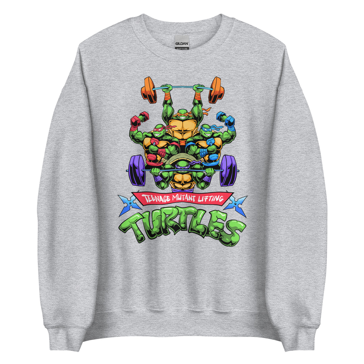 Teenage Mutant Lifting Turtles Sweatshirt