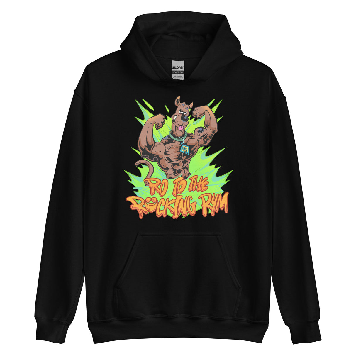 Scooby Go To The F*cking Gym Hoodie