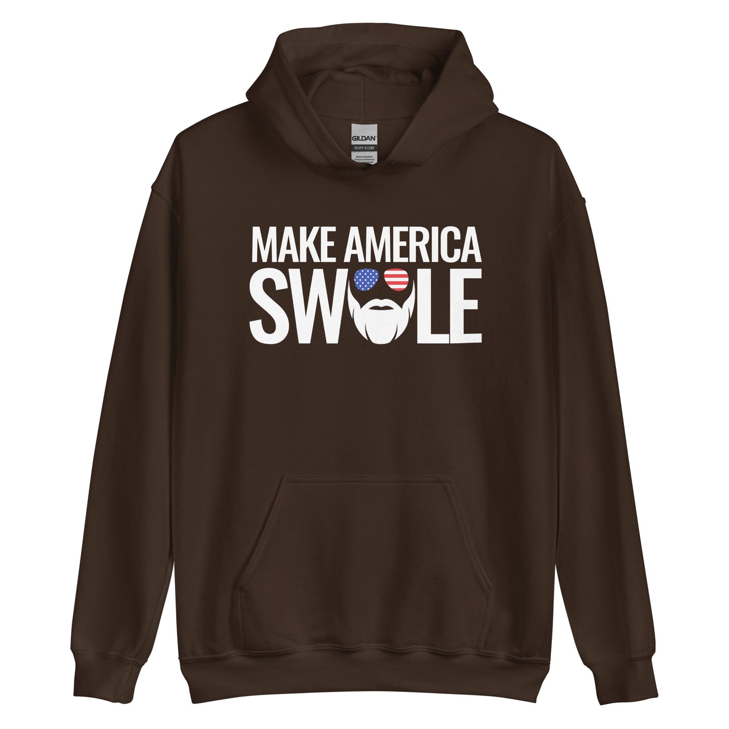 Make America Swole (Text) Hoodie