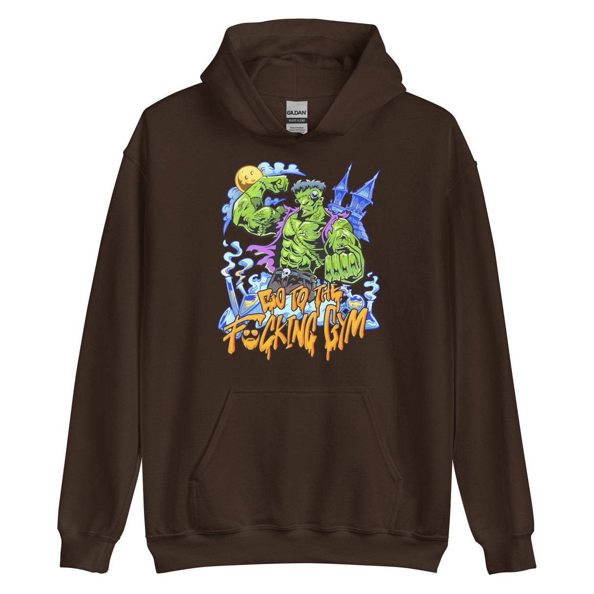 Frankenstein Go To The F*cking Gym Hoodie