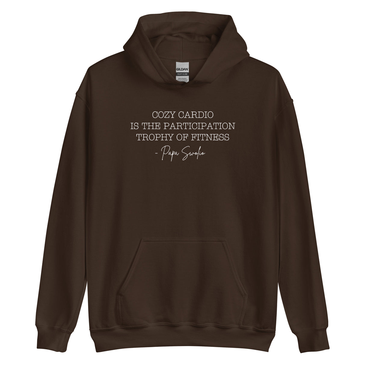 Cozy Cardio Is The Participation Trophy Of Fitness Hoodie
