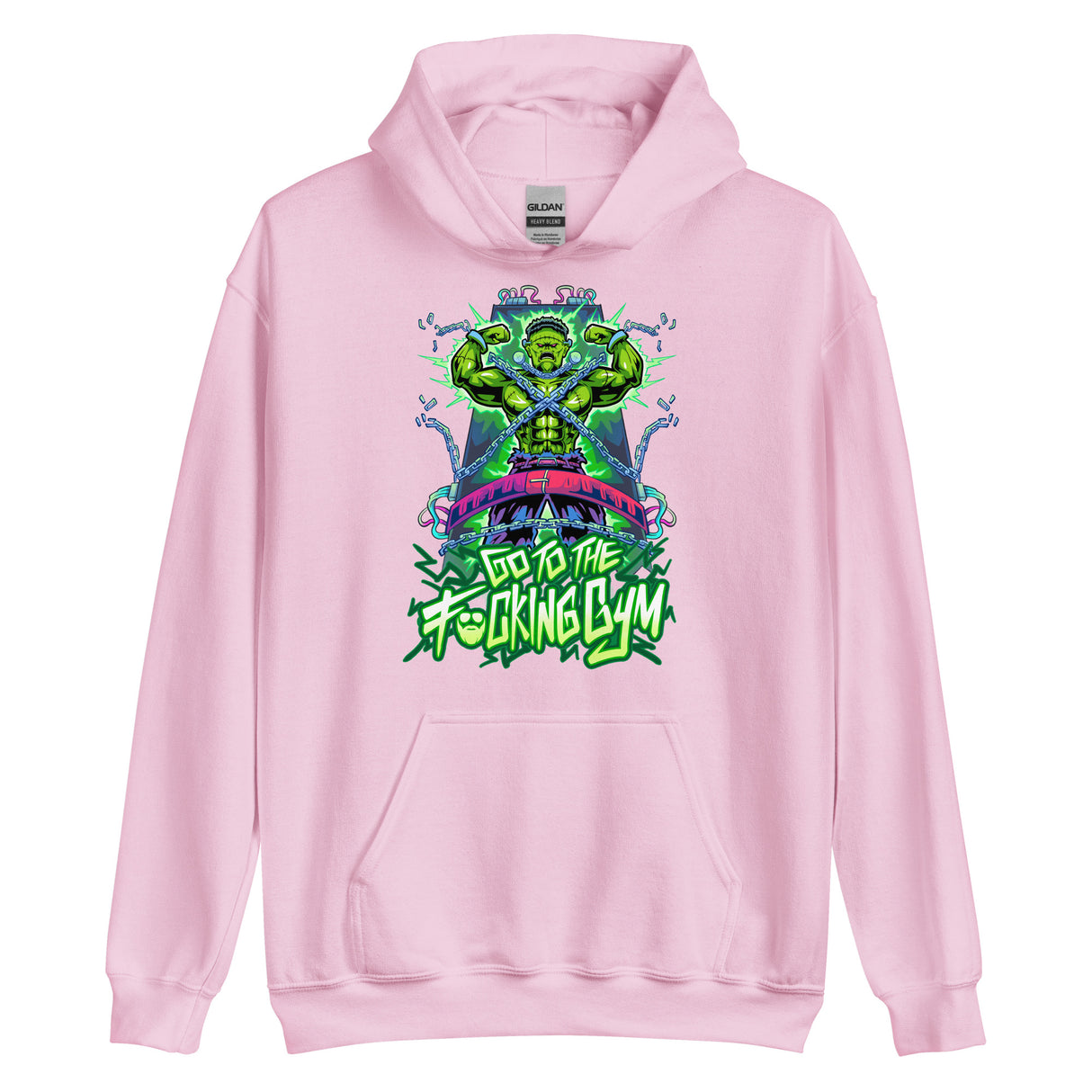 Frankenstein Go To The F*cking Gym Hoodie