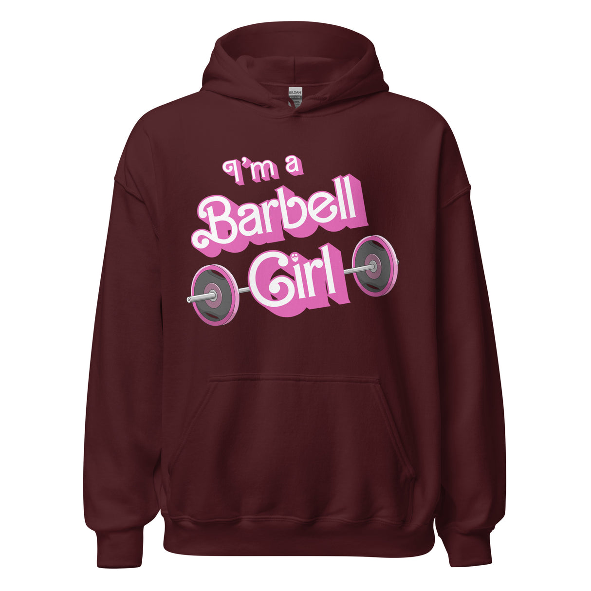 I'm a Barbell Girl Hoodie