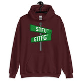 Corner of STFU and GTTFG Hoodie