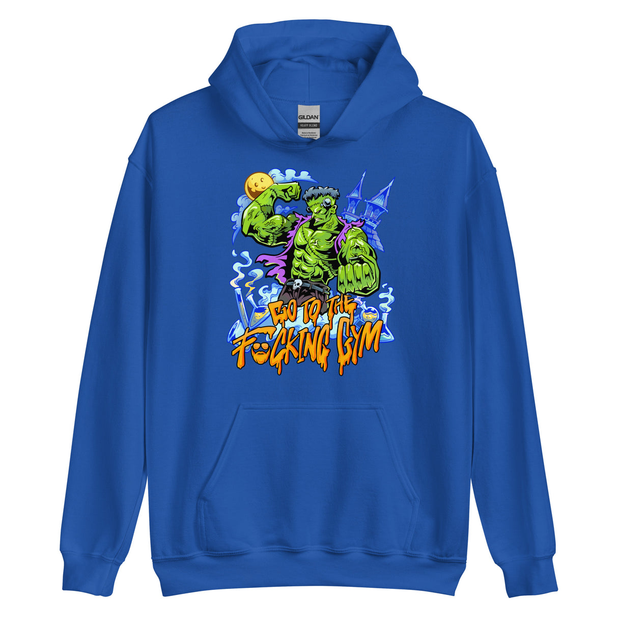 Frankenstein Go To The F*cking Gym Hoodie