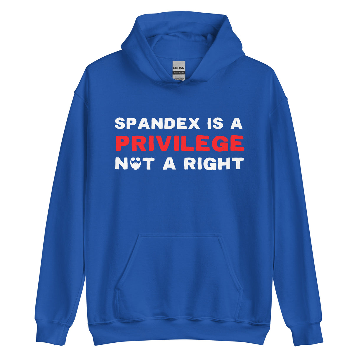 Spandex Is a Privilege Not a Right Hoodie