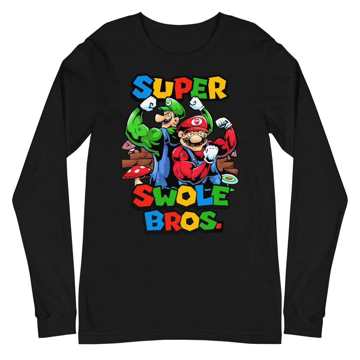 Super Swole Bros Long Sleeve T-Shirt