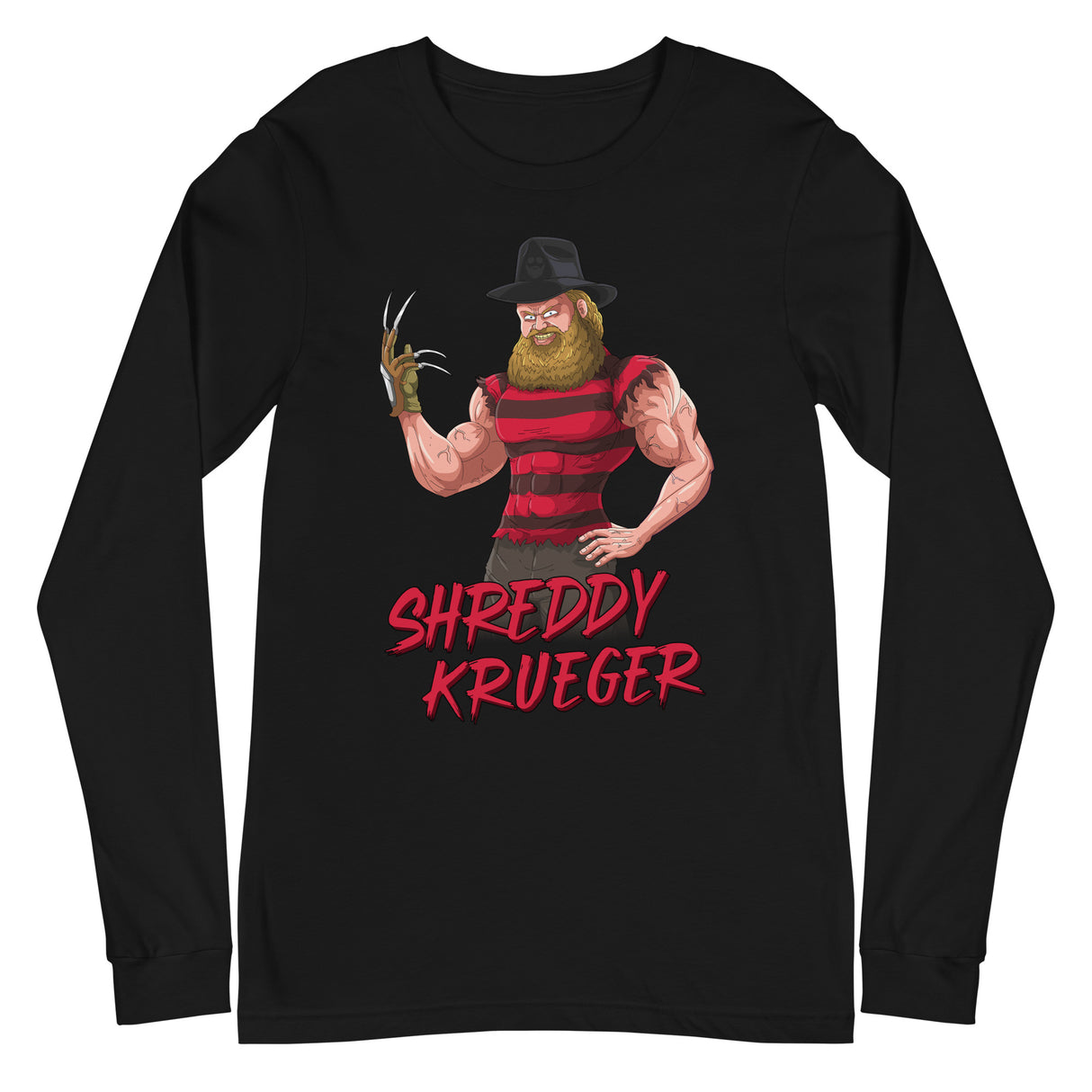 Shreddy Krueger Long Sleeve T-Shirt