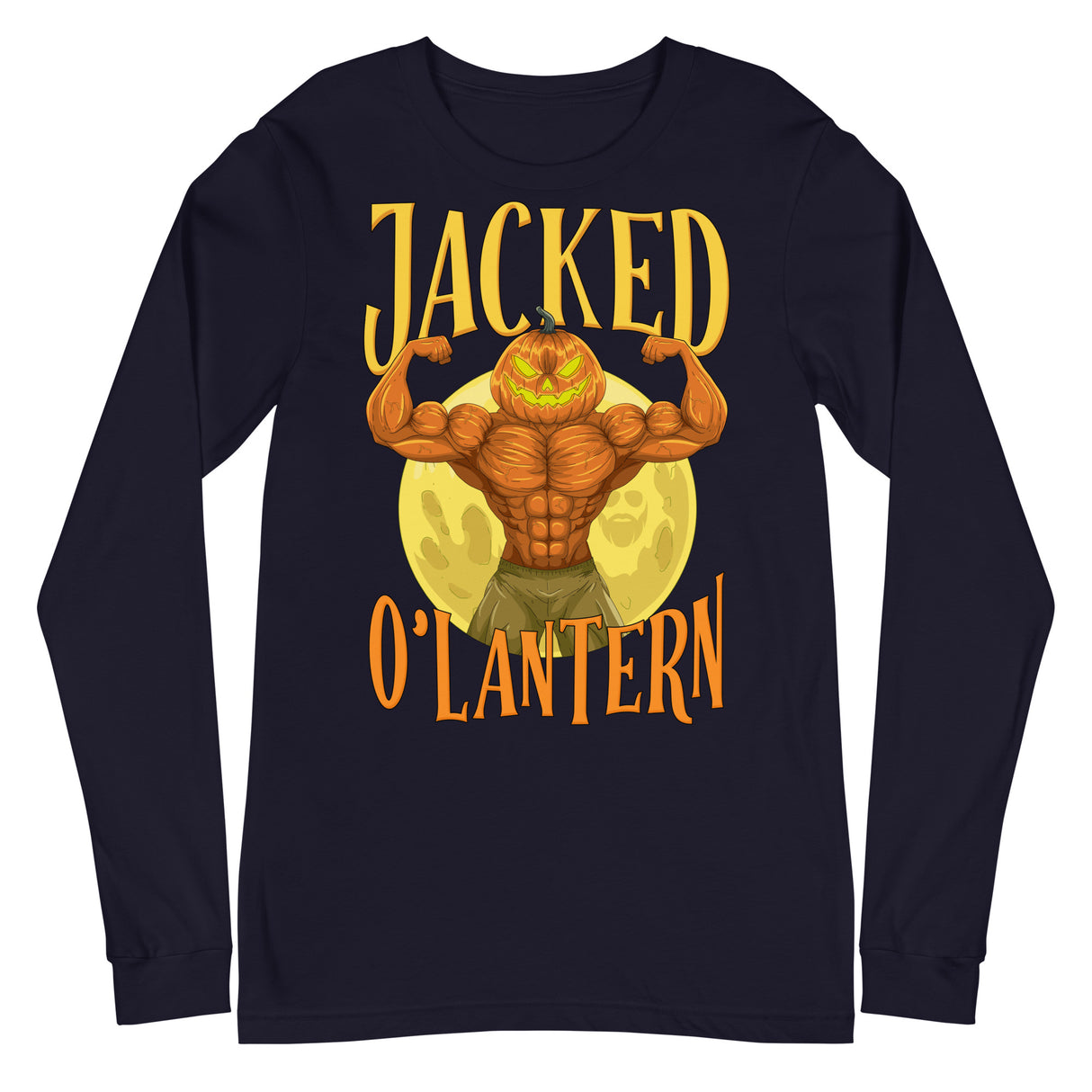 Jacked O'Lantern Long Sleeve T-Shirt