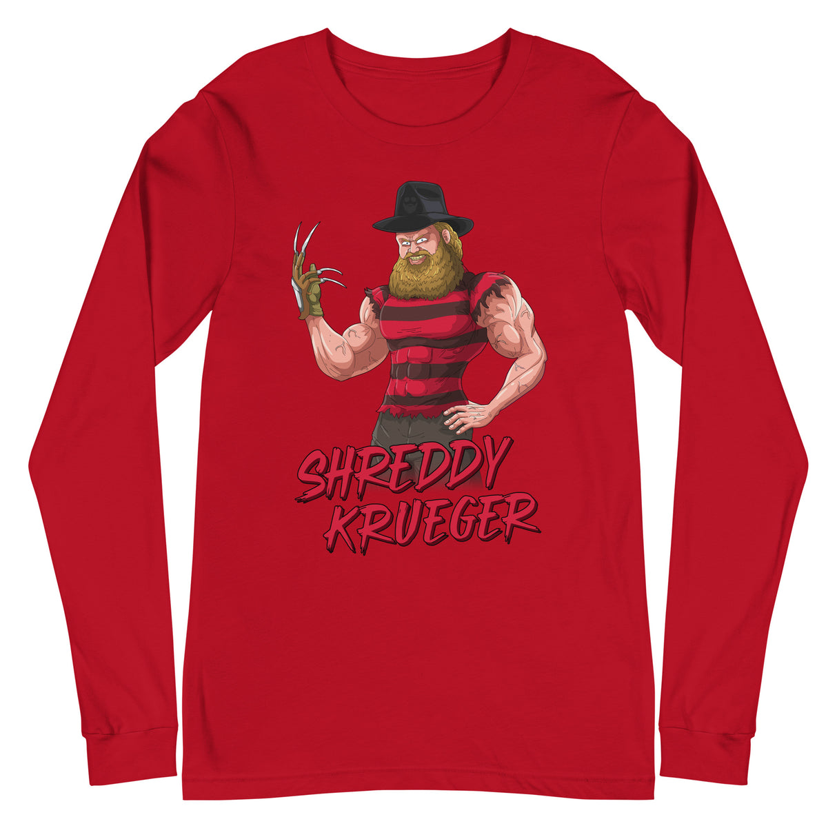 Shreddy Krueger Long Sleeve T-Shirt