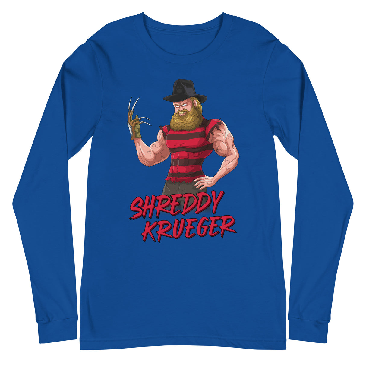 Shreddy Krueger Long Sleeve T-Shirt