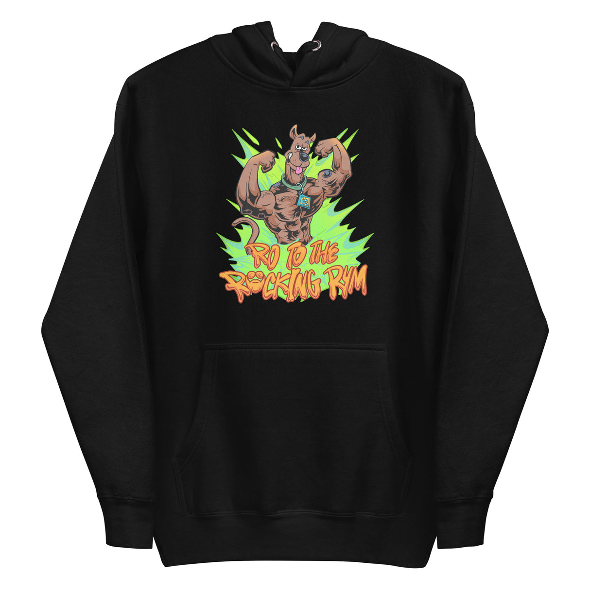 Scooby Go To The F*cking Gym Premium Hoodie