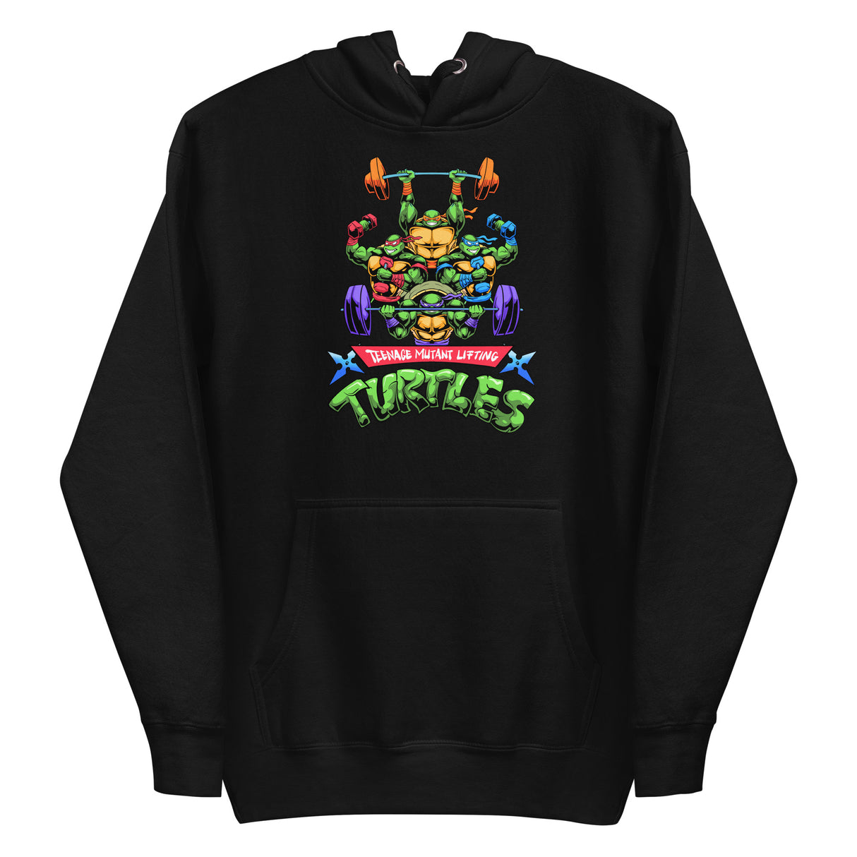 Teenage Mutant Lifting Turtles Premium Hoodie