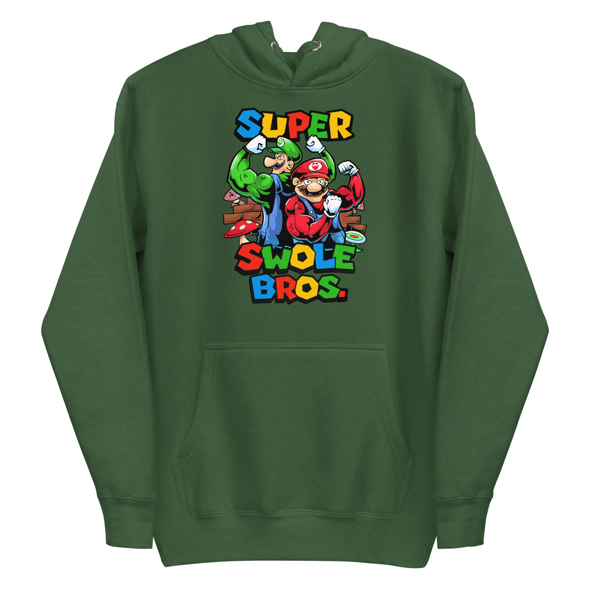 Super Swole Bros Premium Hoodie