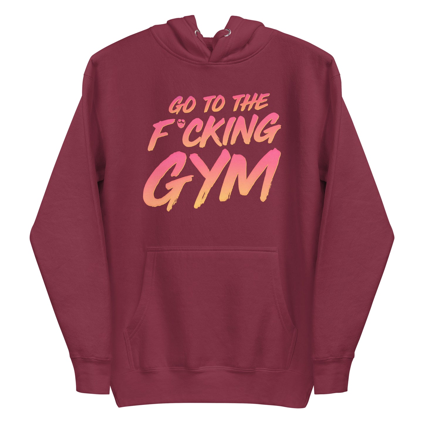 Go To The F*cking Gym Sunset Premium Hoodie