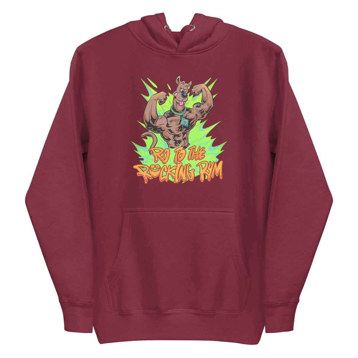 Scooby Go To The F*cking Gym Premium Hoodie