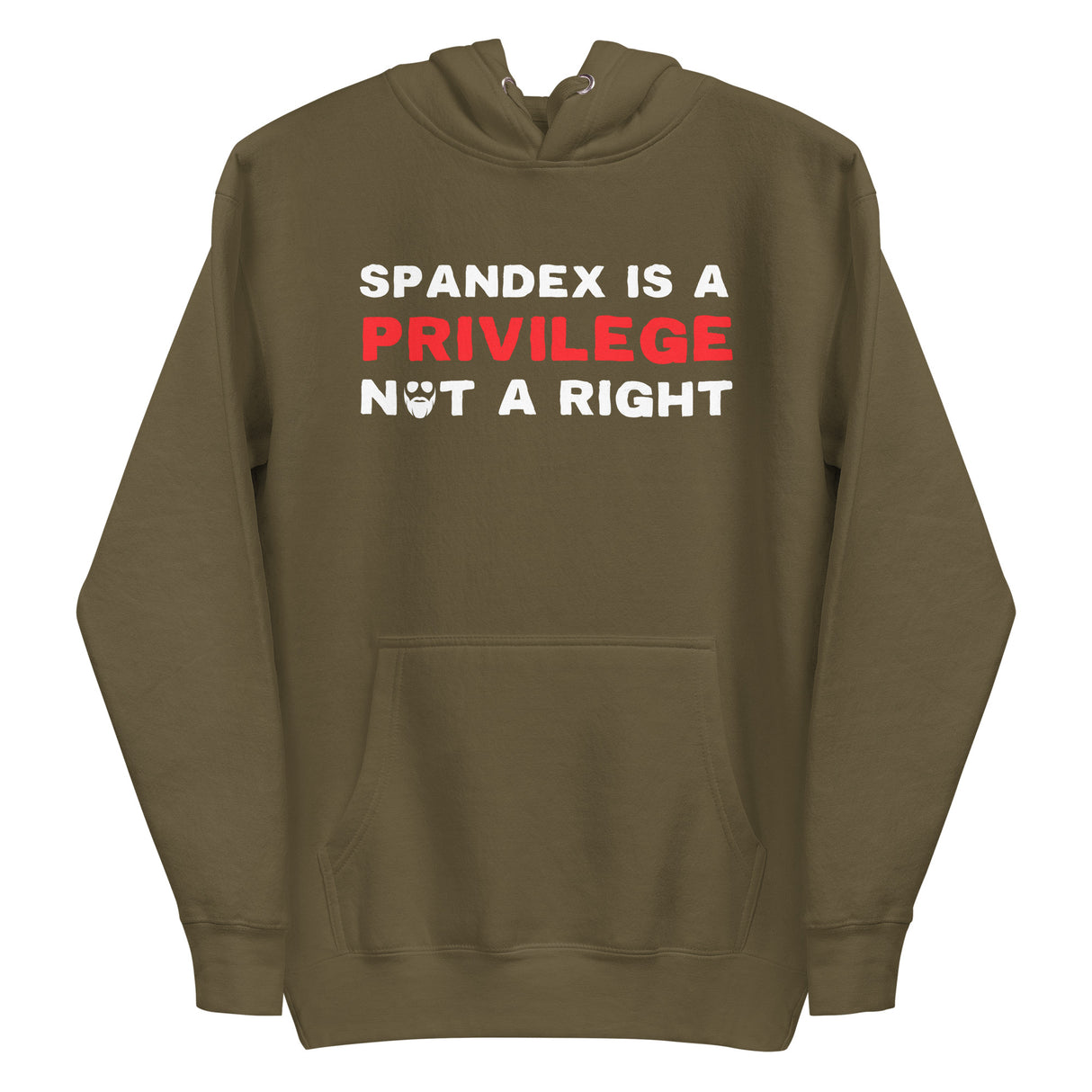 Spandex Is a Privilege Not a Right Premium Hoodie